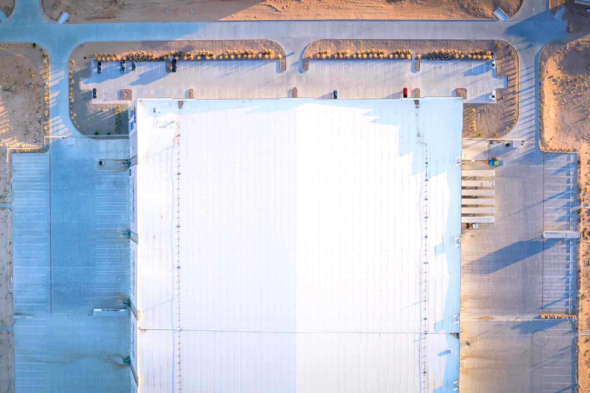 Aries Santa Teresa New Mexico Warehouse Overhead View Aries Santa Teresa New Mexico Warehouse Overhead View